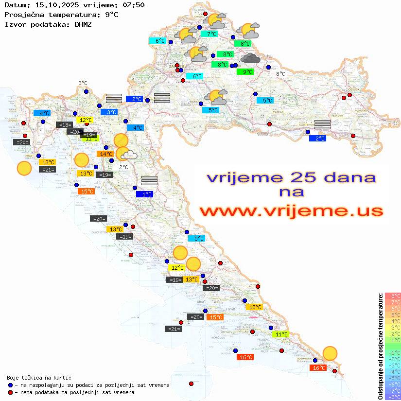 Vrijeme danas