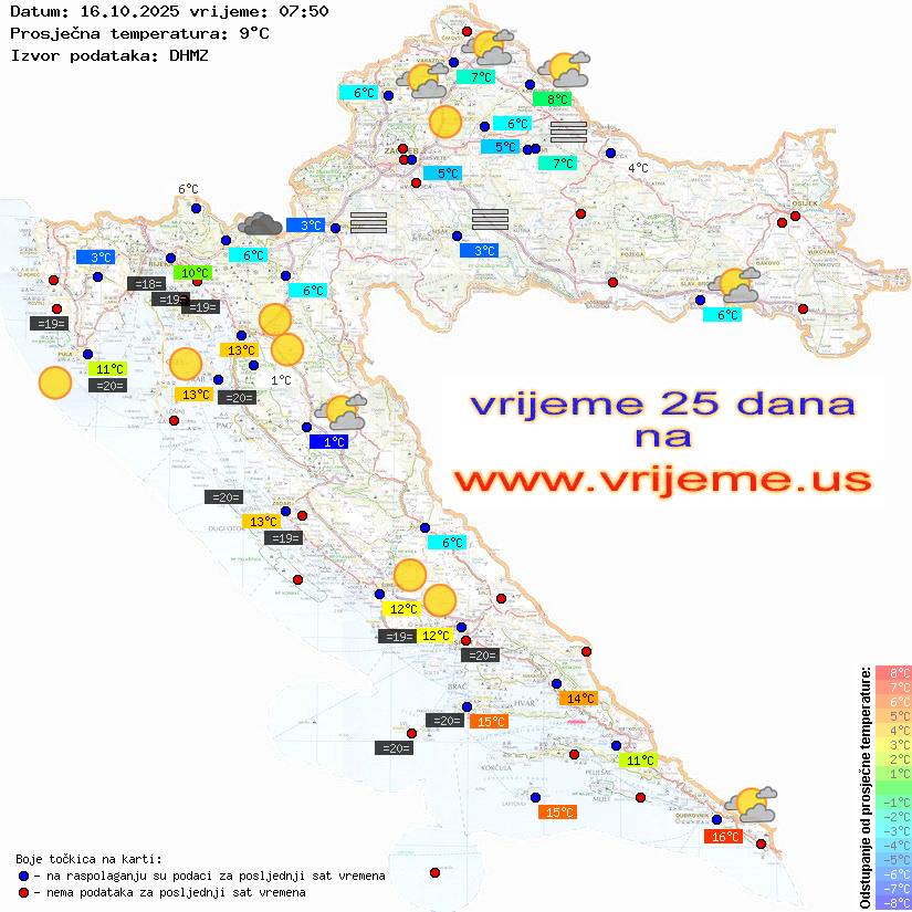 Vrijeme danas