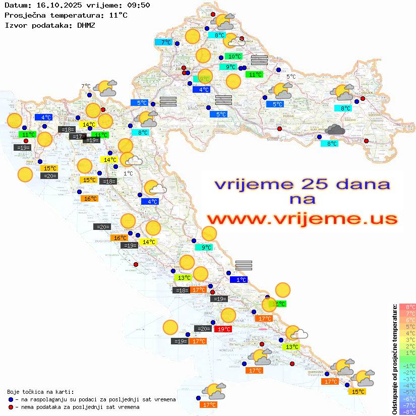Vrijeme danas