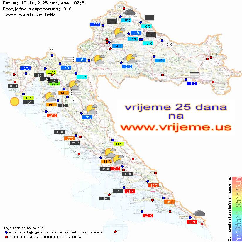 Vrijeme danas