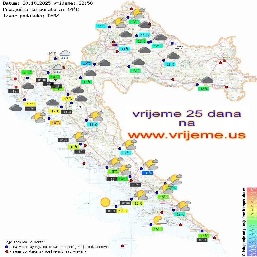 Vrijeme danas