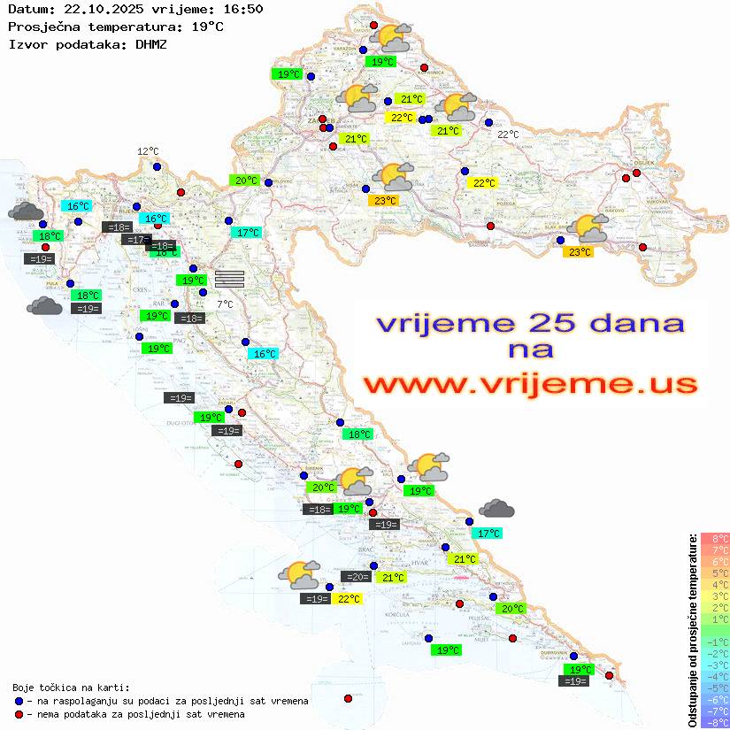Vrijeme danas