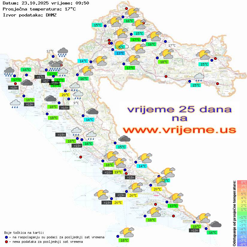 Vrijeme danas