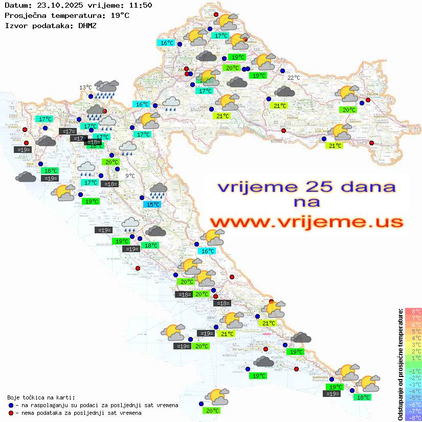 Vrijeme danas