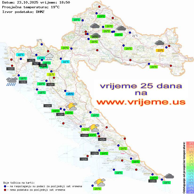 Vrijeme danas
