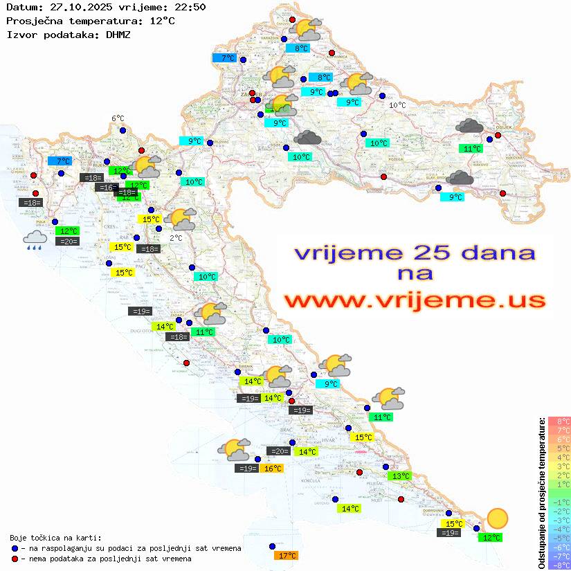 Vrijeme danas