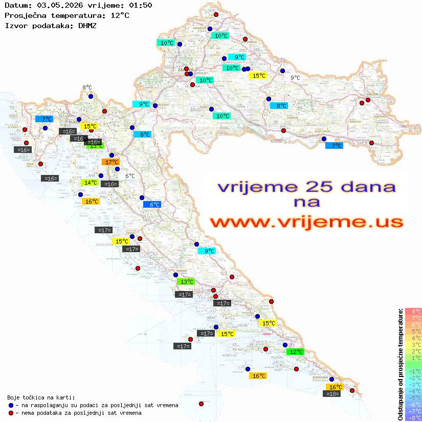 Vrijeme danas