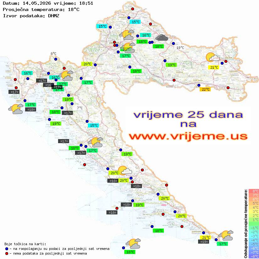 Vrijeme danas
