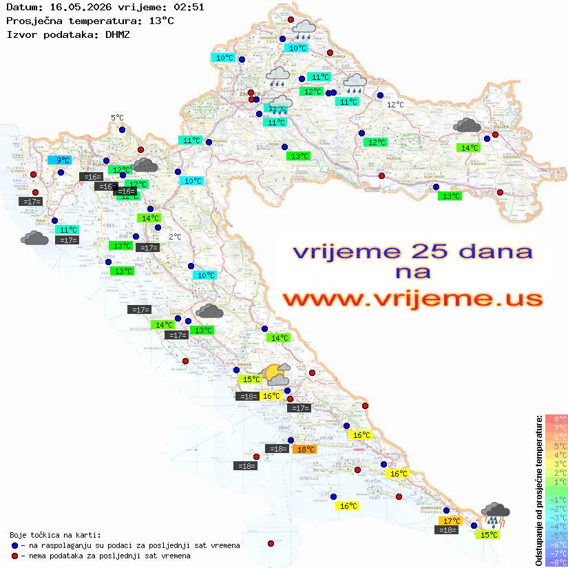 Vrijeme danas