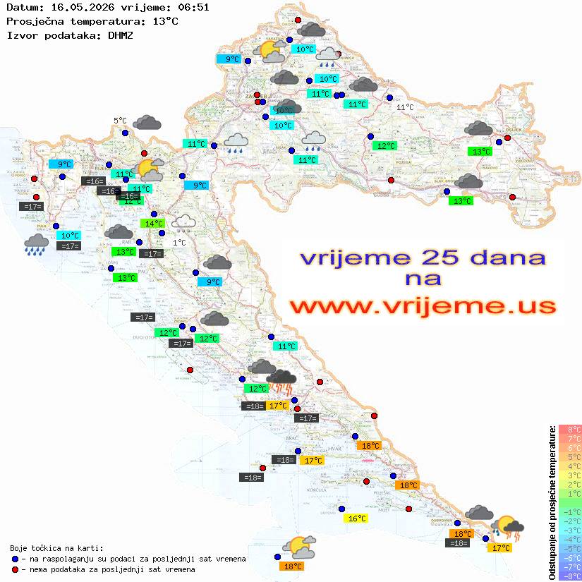 Vrijeme danas