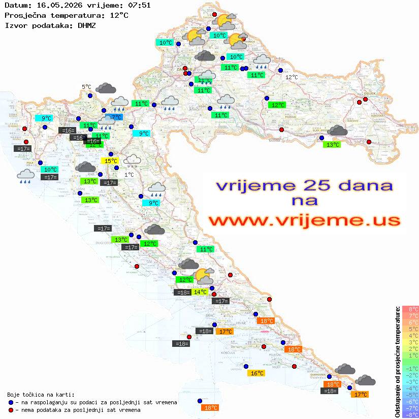 Vrijeme danas