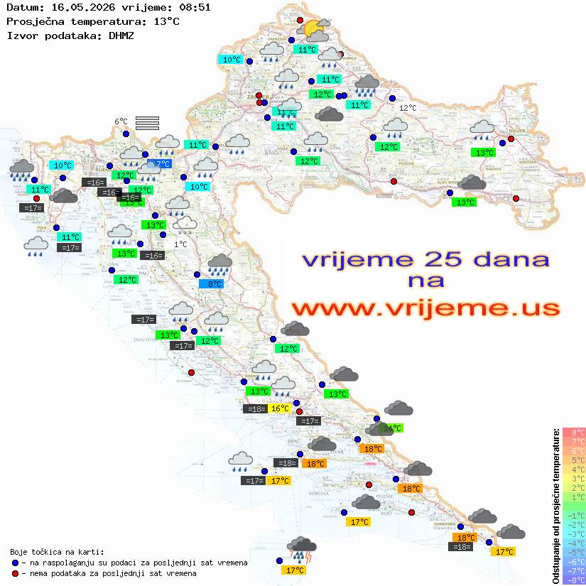 Vrijeme danas