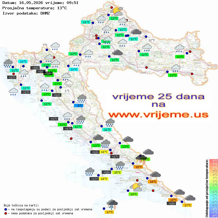 Vrijeme danas