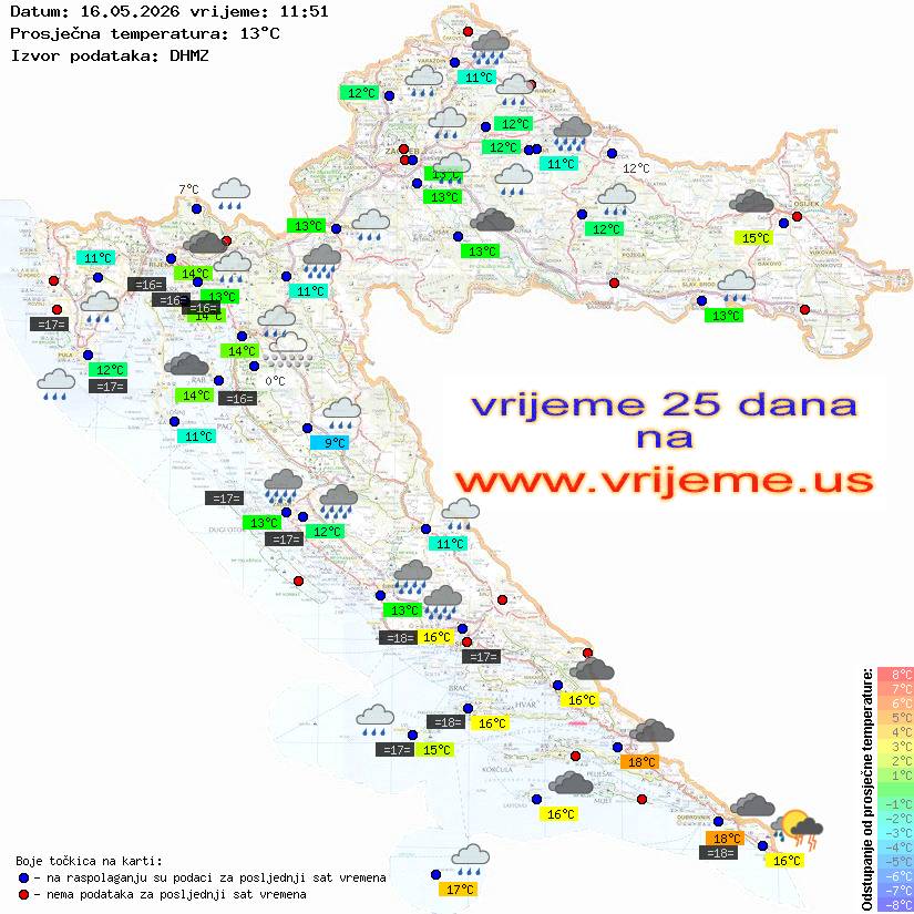 Vrijeme danas