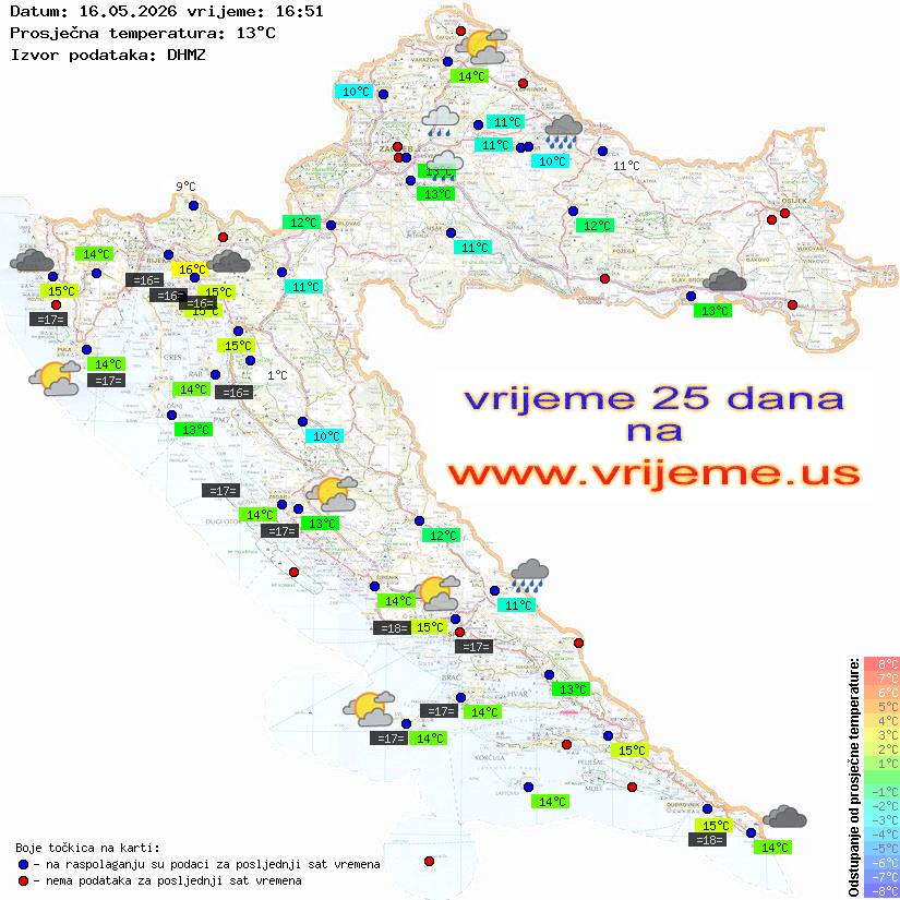 Vrijeme danas