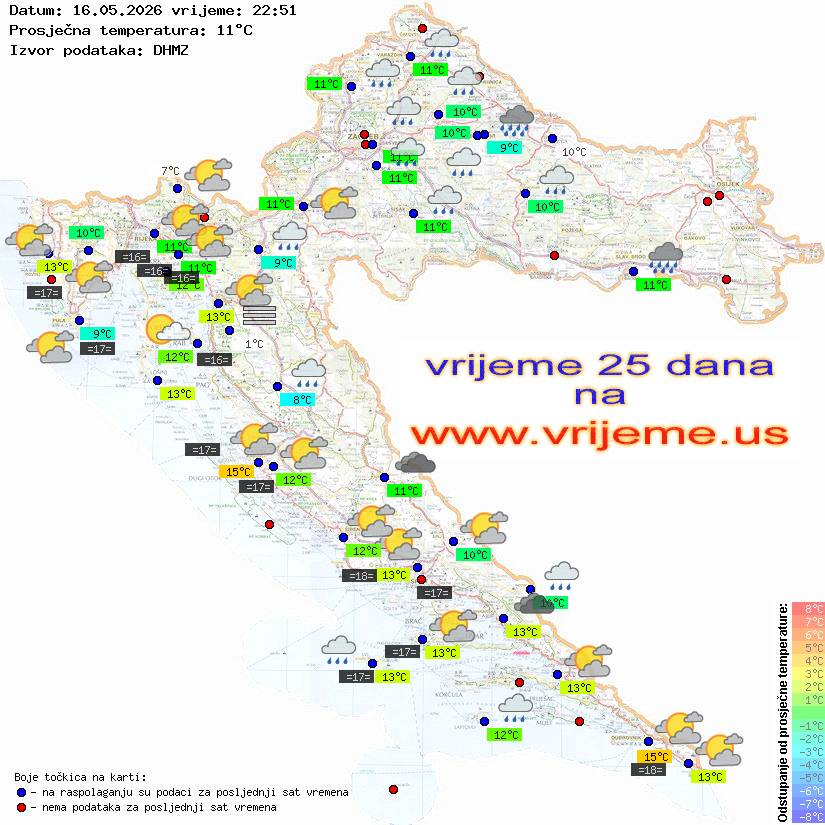 Vrijeme danas