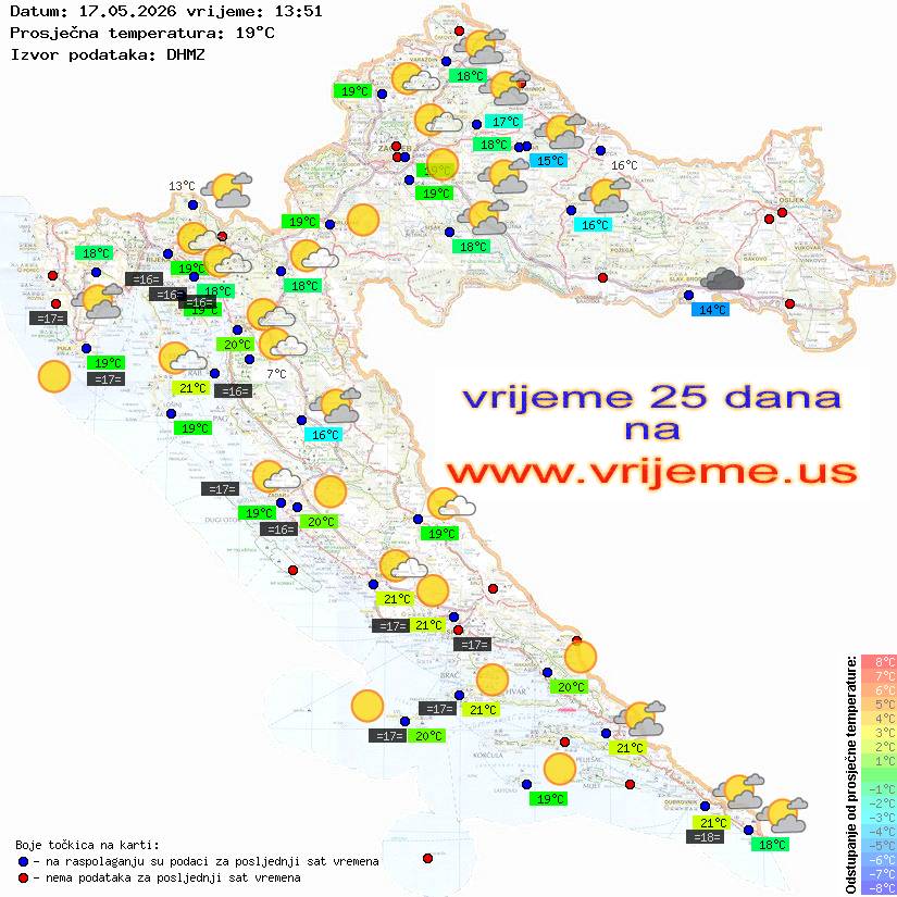 Vrijeme danas