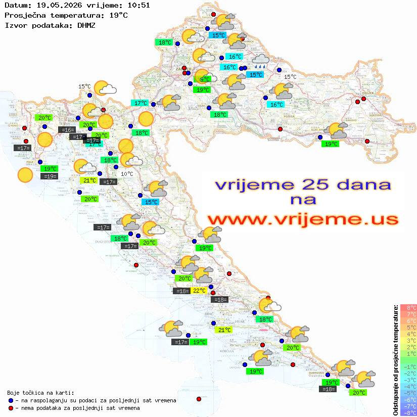 Vrijeme danas