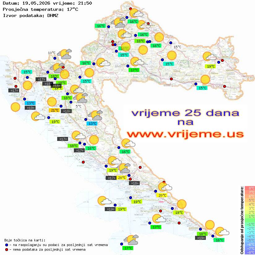 Vrijeme danas