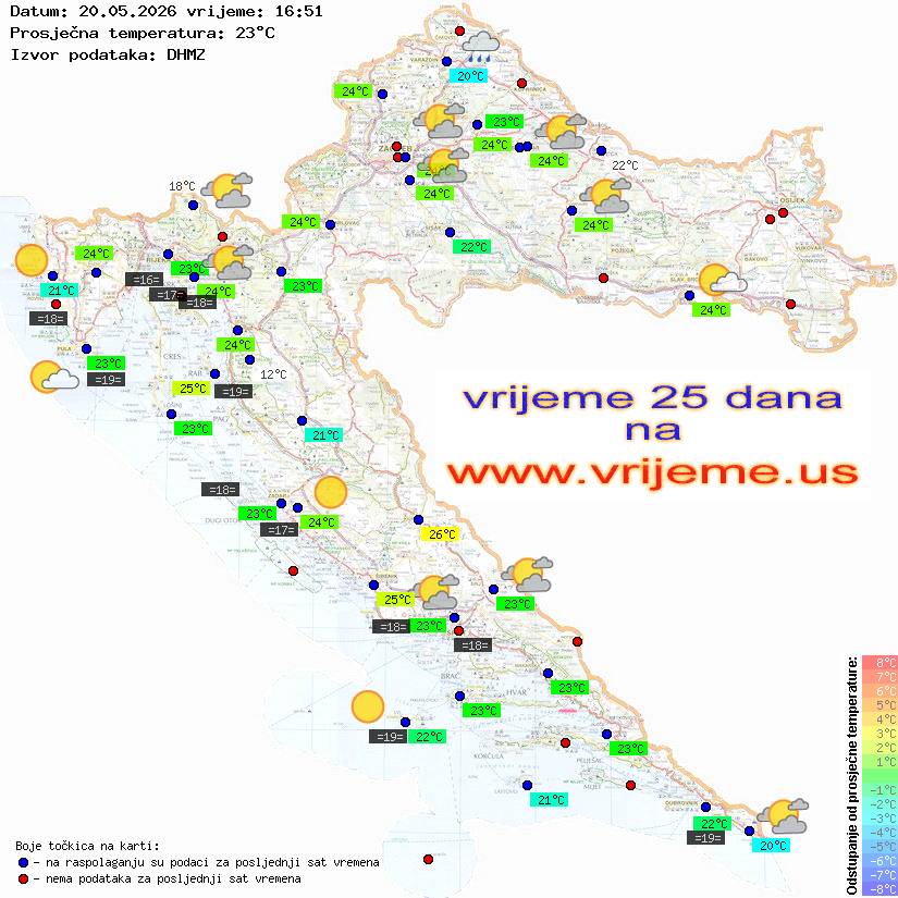 Vrijeme danas