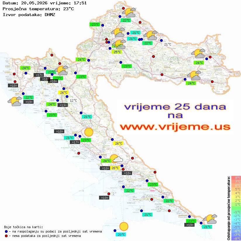 Vrijeme danas