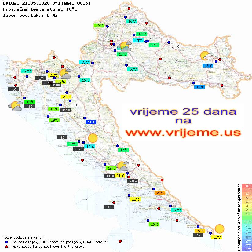 Vrijeme danas