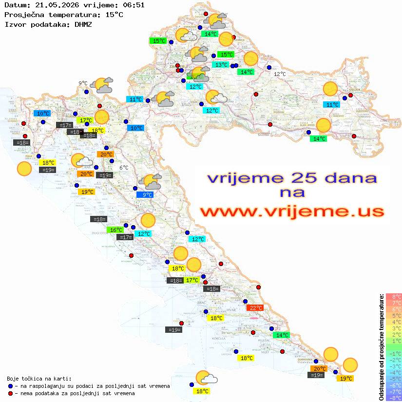 Vrijeme danas
