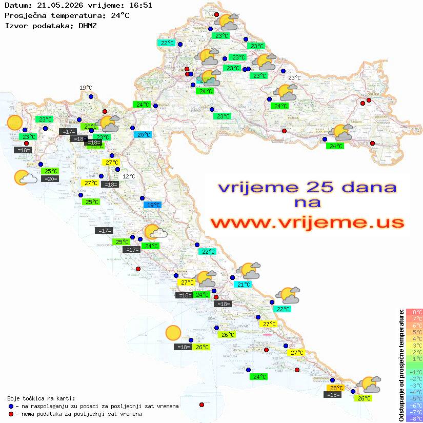 Vrijeme danas