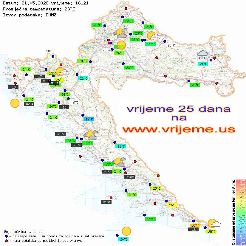 Vrijeme danas