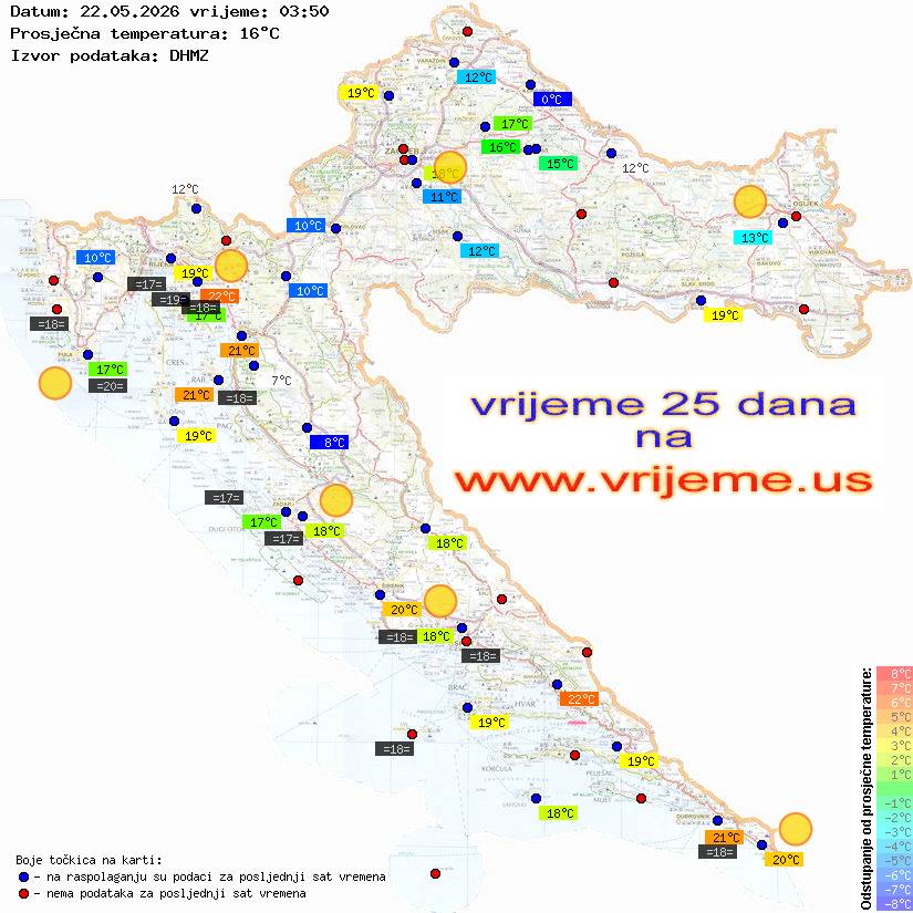 Vrijeme danas