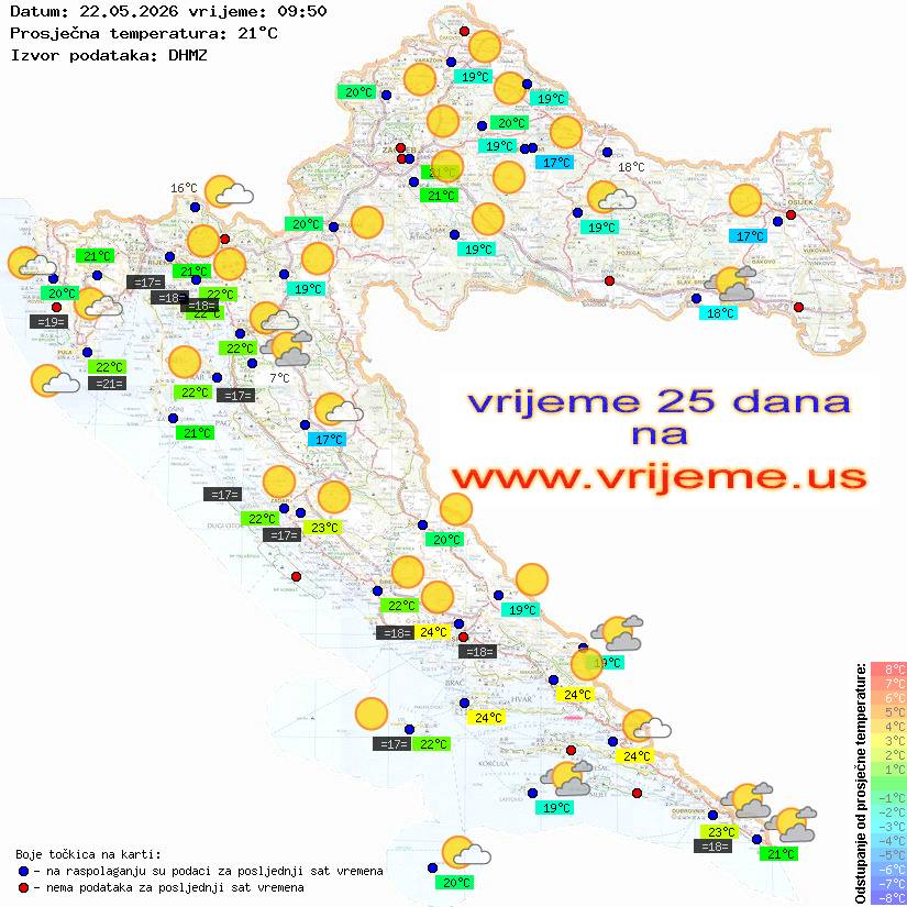 Vrijeme danas