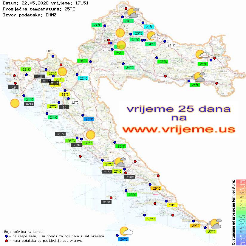 Vrijeme danas