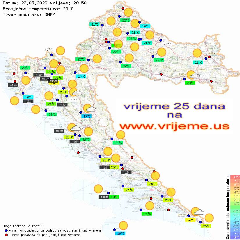 Vrijeme danas