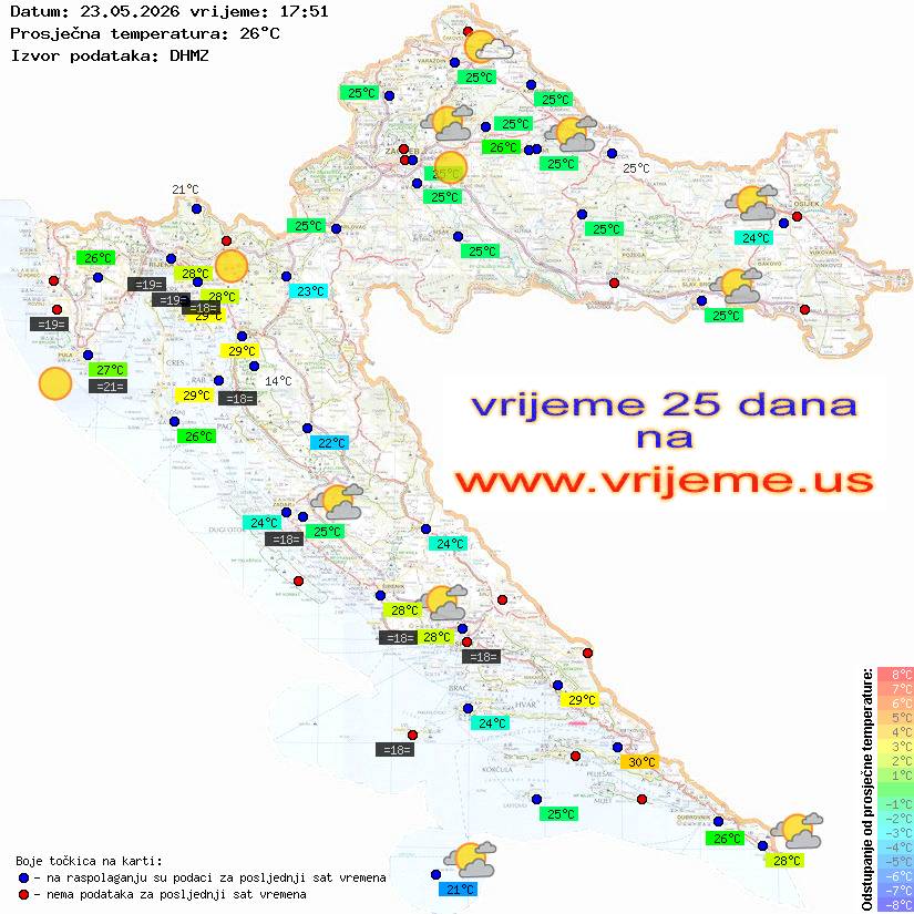 Vrijeme danas