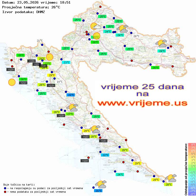 Vrijeme danas