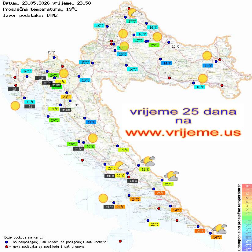 Vrijeme danas