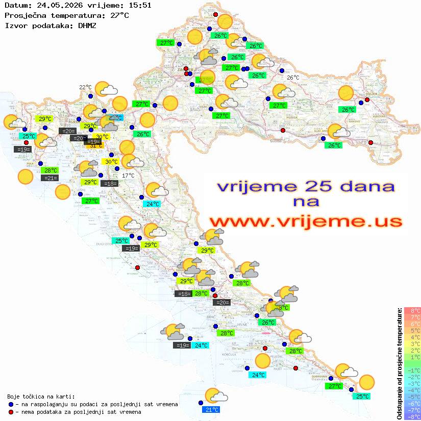 Vrijeme danas