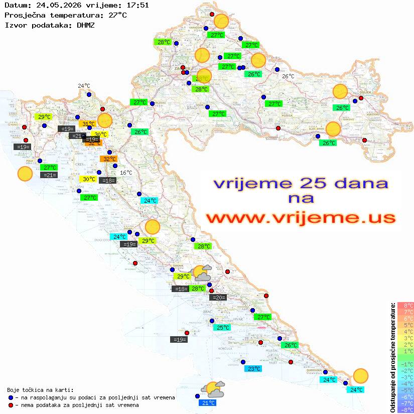 Vrijeme danas