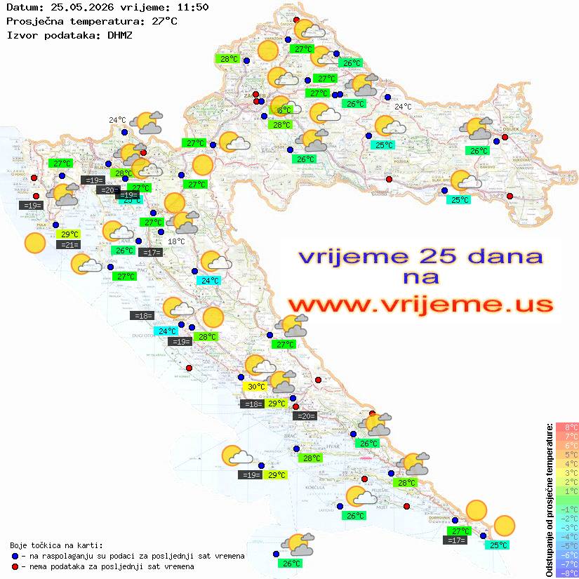 Vrijeme danas