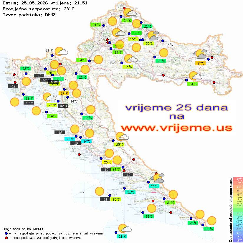 Vrijeme danas