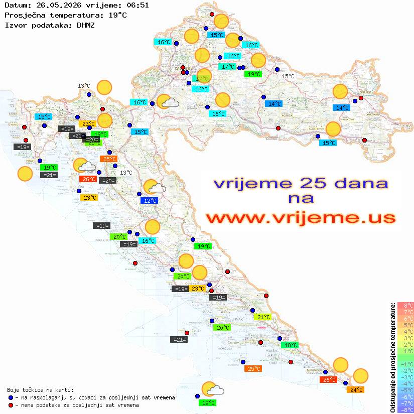 Vrijeme danas