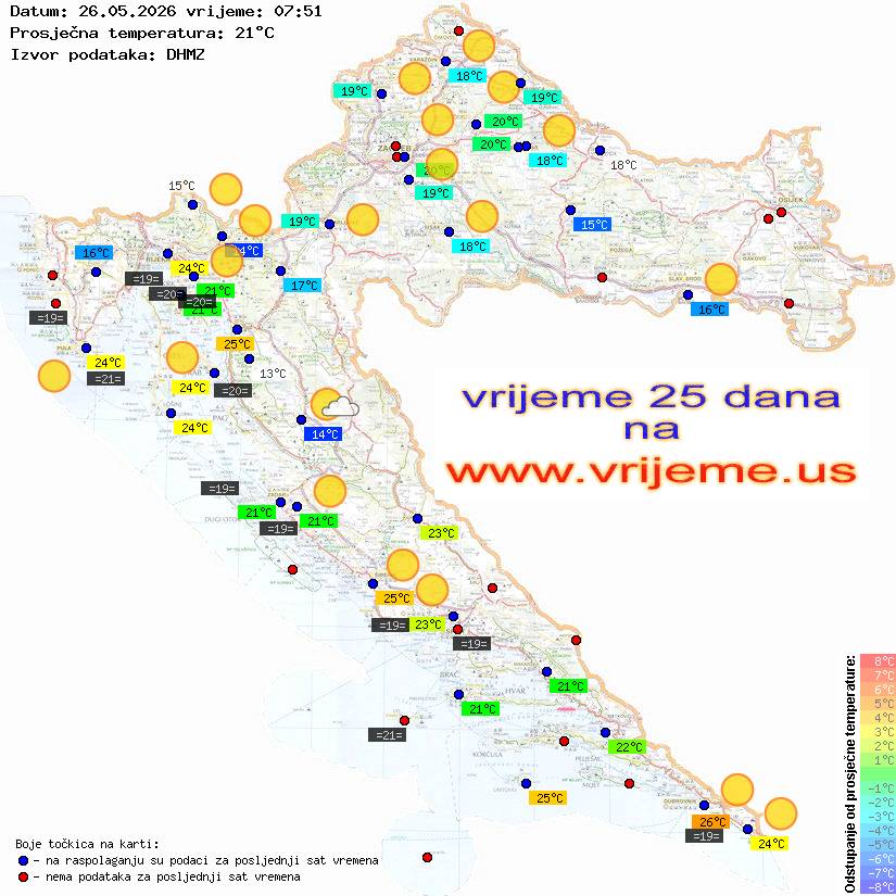 Vrijeme danas