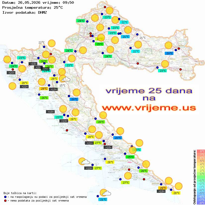 Vrijeme danas