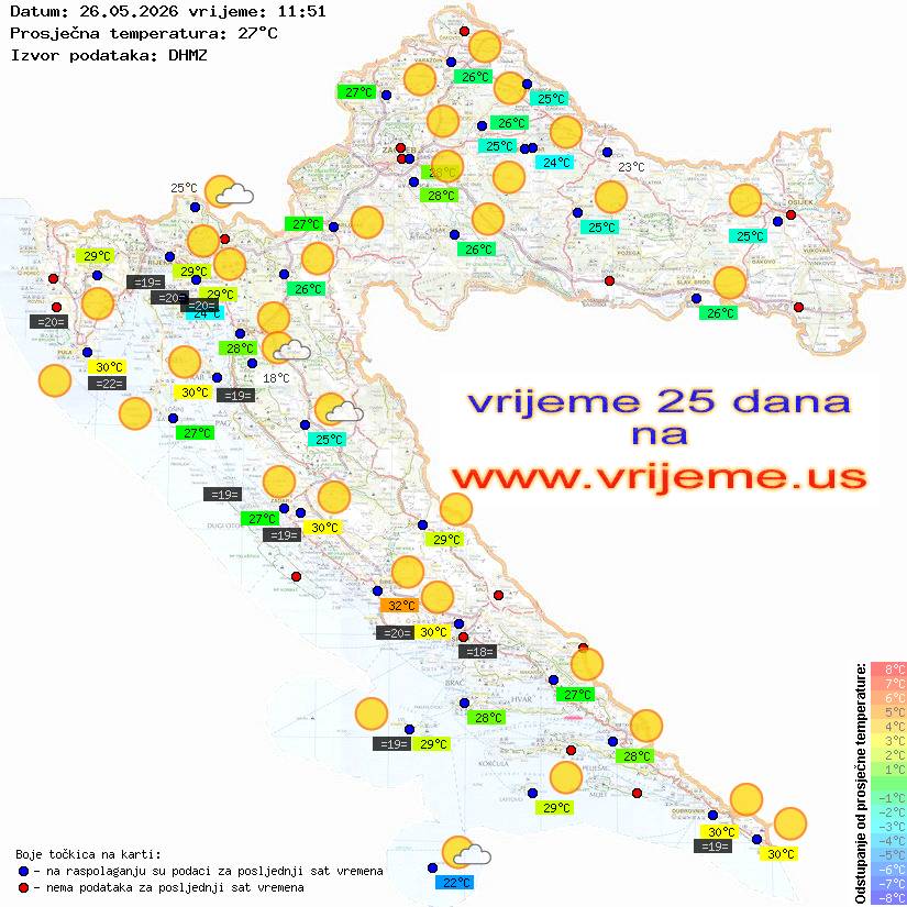 Vrijeme danas