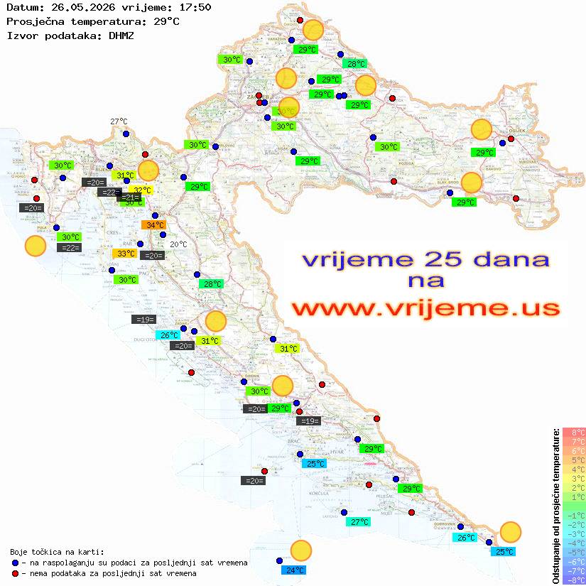 Vrijeme danas