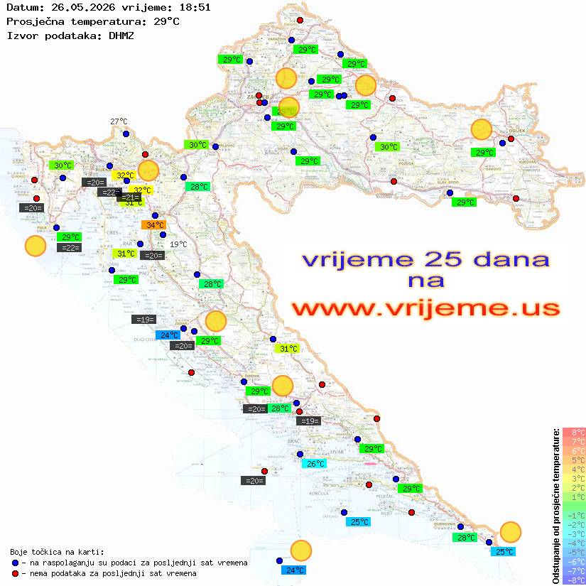 Vrijeme danas