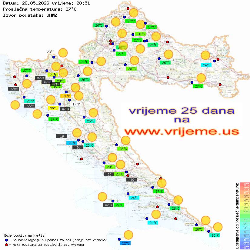 Vrijeme danas
