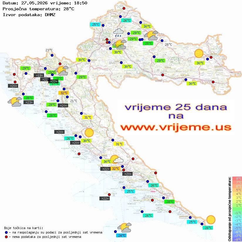 Vrijeme danas