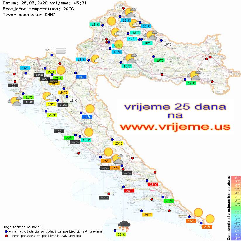Vrijeme danas