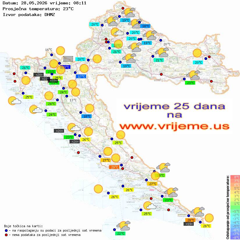 Vrijeme danas